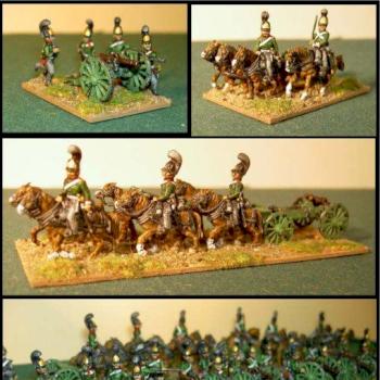 15mm Russian Artillery Napoleonic by Aftermath15mm