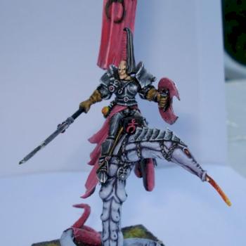 Slannesh lord tester piece by marcus becus