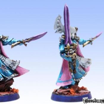 Eldar farseer (from box) by irongollem