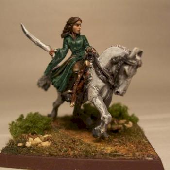 Mounted Arwyn by falinmor2005