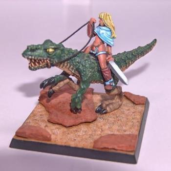 A Girl and Her Dinosaur by paydmydues