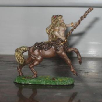 Female Centaur sculped by Sandra Garrity by Ariadne