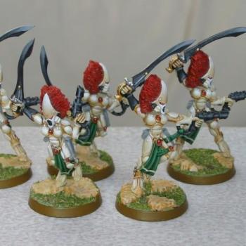 Eldar Howling Banshees by nels0nmac