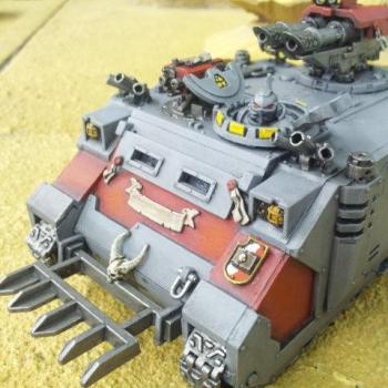 Grey Knights Razorback by tchicken