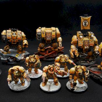 Imperial Fists Army by TheArmyMaker