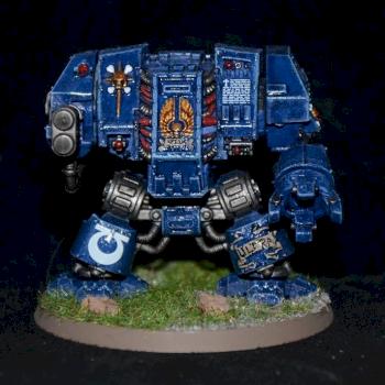Ultrmarines Dreadnought by Engrimmvh