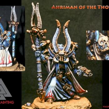 Ahriman of the Thousand Sons by Valknut Painting