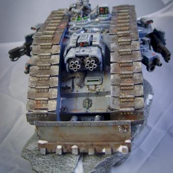 Space Wolves Land Raider by greeble