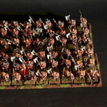 Warriors of Chaos - Mega KHORNE Horde by Czopsquad