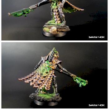 Necron Overlord by Maximus psg