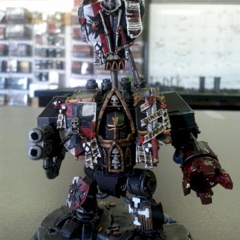 Black Templar Dreadnought by Madartist