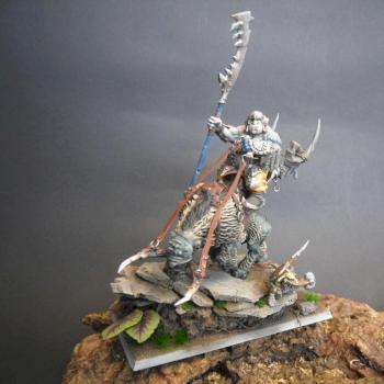Mournfang Cavalry by ajminis