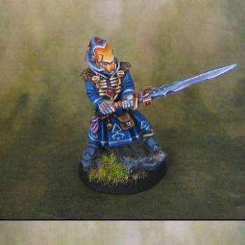 Eldar warlock / farseer by Theminiaturepainter