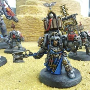 Grey Knight Libraian by tchicken