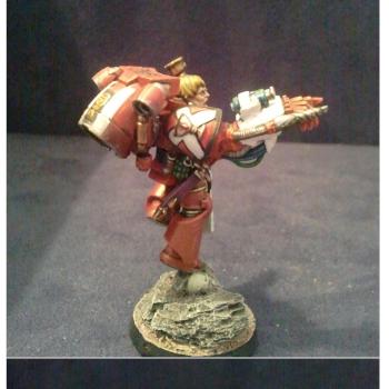 Blood Angels Sanguinary Priest Conversion by Loken