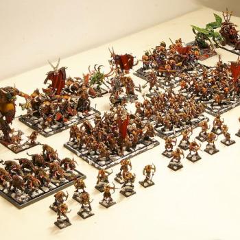 Beastmen Army by robsontpm