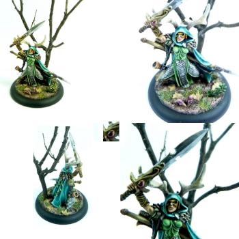 Seigneur Elfe Sylvain avec Deux Armes by Maryse