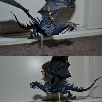 Witch King on Fellbeast by Green_Dragon
