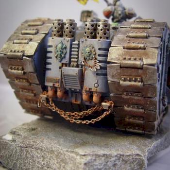 Space Wolves Land Raider by greeble