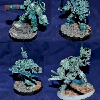 Grand Master Mordrack and Ghost Knights of Grey Knights by Raziil