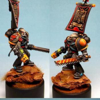 Red Scorpions Space Marine by camelson