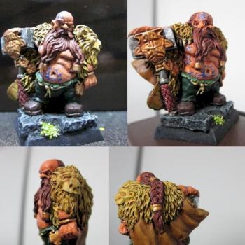 Dwarf Barbarian by Manbo