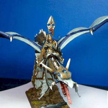 hight elf dragon lord by EjercitoElfo