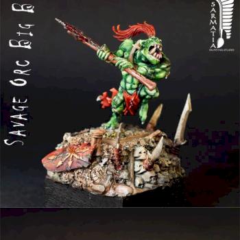 Savage Orc Big Boss by Sarmatia Painting Studio