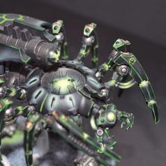 Necron Canoptek Spider by Dani G.C.