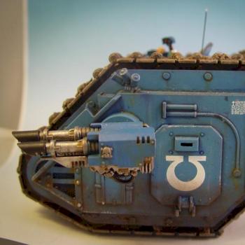 Ultramarine Rogue Trader MK1 Land Raider by greeble