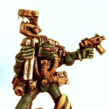 Old school Techmarine by Chrissmitty820
