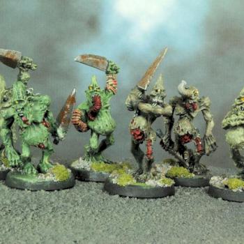 Daemons of Chaos Nurgle Plaguebearers by DraneceusRex