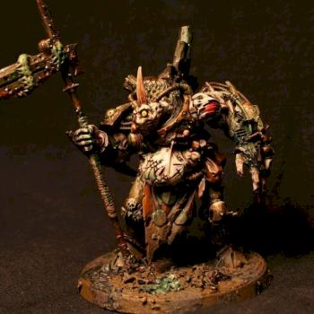 Nurgle Daemon Prince by Valknut Painting