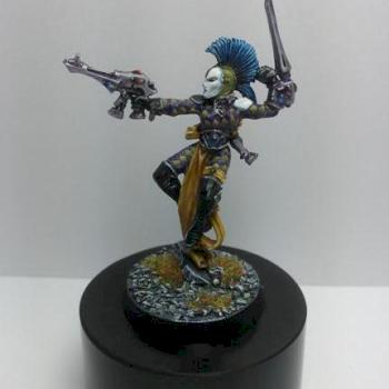 Eldar Harlequin by Wood_99