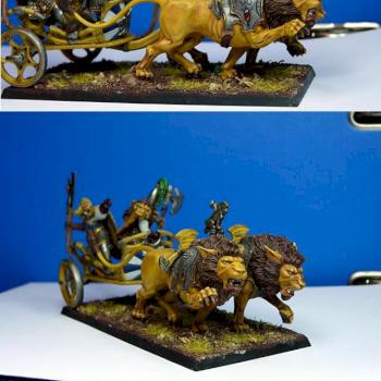 lion charriot by EjercitoElfo