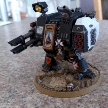 Black Templar Dreadnought by Revenant36