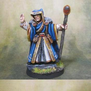 Raven sorcerer mage wizard warlock by Theminiaturepainter