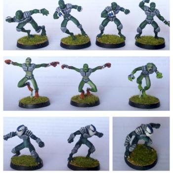 BloodBowl Thalassian Team by Pakulkan
