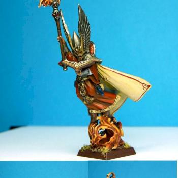 Hight elf Wizard 4 by EjercitoElfo