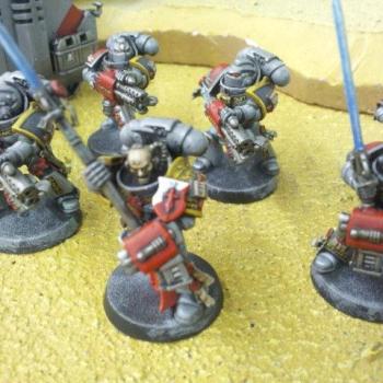 Grey Knight Squad by tchicken