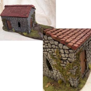 Cottage with Removable Roof by battlescenerylady
