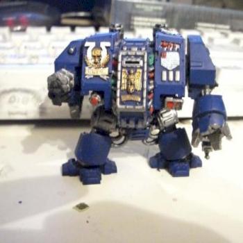 Space Marine Dreadnought by KASRKIN