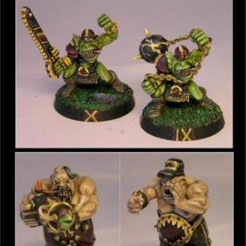 Ogre Blood Bowl Team by brushphemy