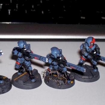 Tau Fire Warriors by Asanroth