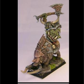 Orc Warboss by brushphemy