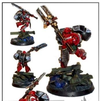 Blood Angel Captain by Helbrecht
