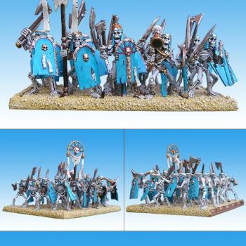 Régiment de guerriers squelettes Roi des Tombes by Tullaris1981