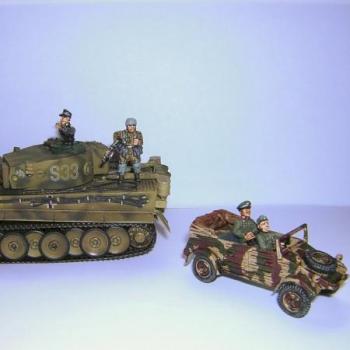 Kübelwagen and Tiger by RaserLinux