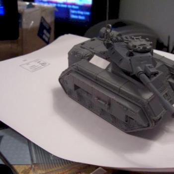 Converted Imperial Guard Chimera by Triggertimeman