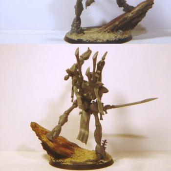 Eldar Wraithlord WIP by Kaleb Daark